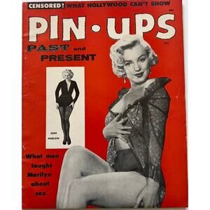 Gorgeous 1955 Marilyn Monroe Magazine Pin Ups Pinups Jean Harlow Playboy